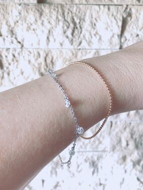 925 Sterling Silver Bracelet Womens Jewelry 6” + 2” extender